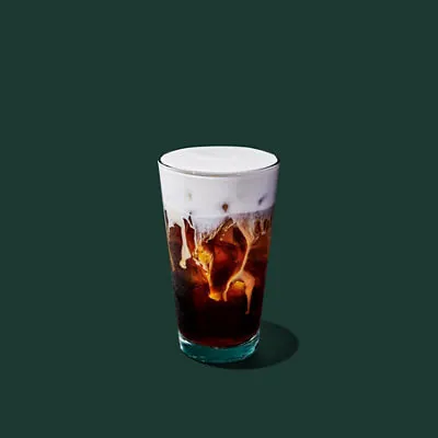Cold Brew with Nondairy Vanilla Sweet Cream Cold Foam — Starbucks Cold Drinks