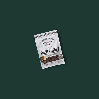 Country Archer™ – Hickory Smoke Turkey Jerky — Starbucks Snacks & Sweets