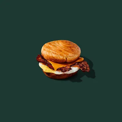 Double-Smoked Bacon, Cheddar & Egg Sandwich — Starbucks Food & Meals