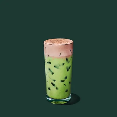 Iced Dubai Chocolate Matcha — Starbucks Cold Drinks