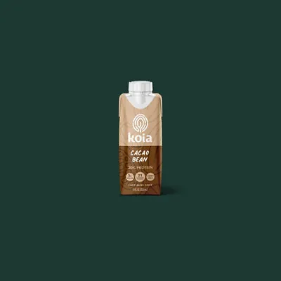 Koia® Cacao Bean Nutrition Shake — Starbucks Cold Drinks