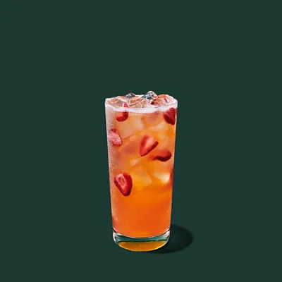 Mango Strawberry Lemonade Energy Refresher — Starbucks Cold Drinks