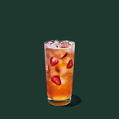 Mango Strawberry Refresher — Starbucks Cold Drinks