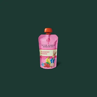 Peter Rabbit™ Organics Strawberry Banana — Starbucks Snacks & Sweets