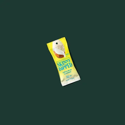 SkinnyDipped Lemon Bliss Almonds — Starbucks Snacks & Sweets