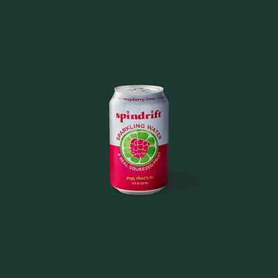 Spindrift® Raspberry Lime Sparkling Water — Starbucks Cold Drinks