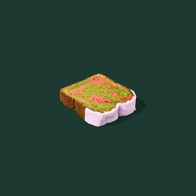 Strawberry Matcha Loaf​ — Starbucks Bakery
