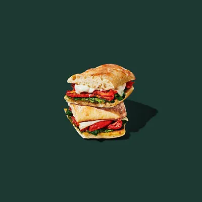 Tomato & Mozzarella on Focaccia — Starbucks Food & Meals