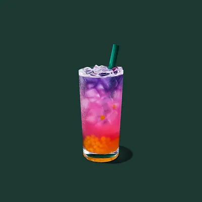 Tropical Butterfly Lemonade Refresher — Starbucks Cold Drinks